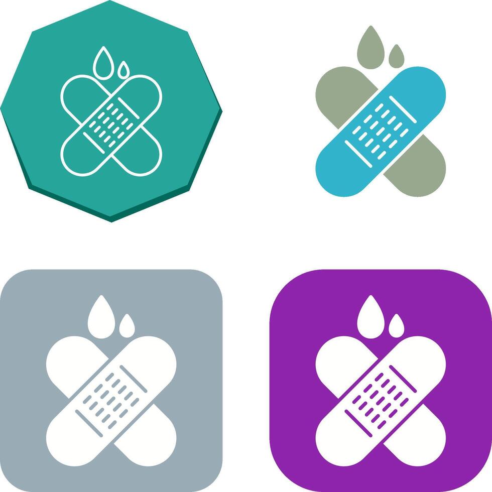 Band Aid Icon Design vector