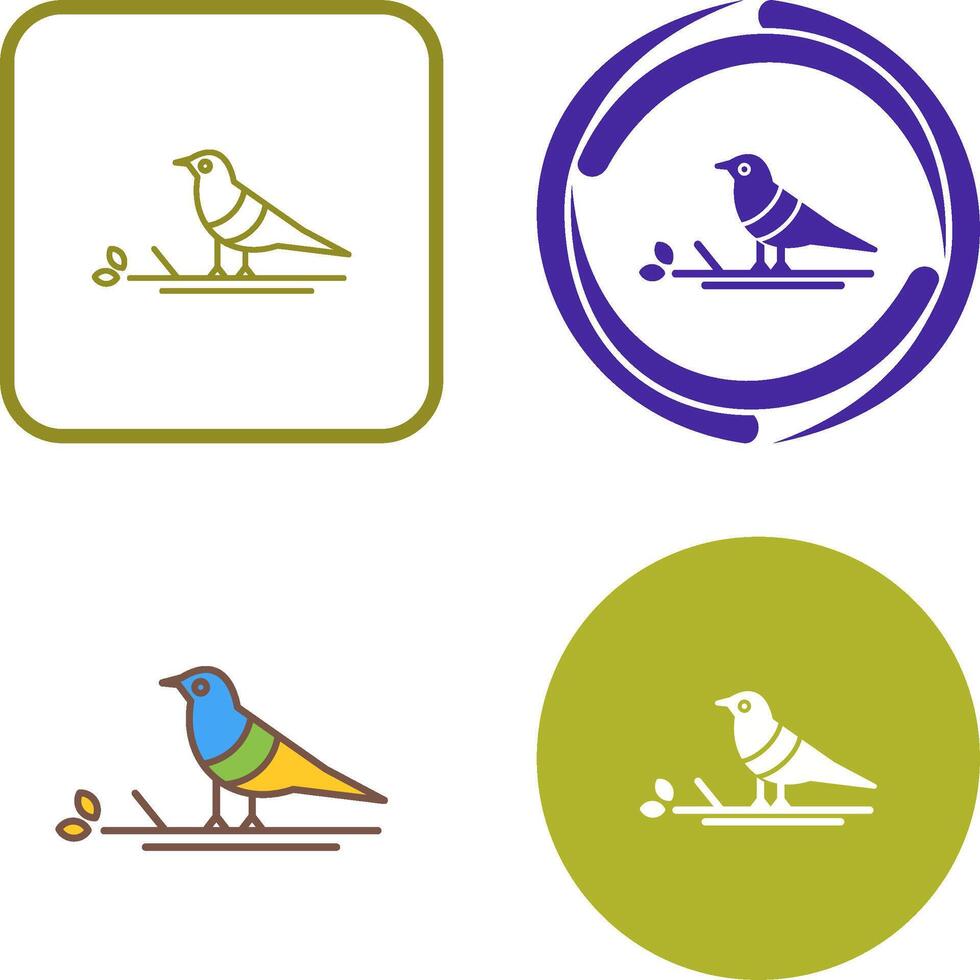 Bird Icon Design vector