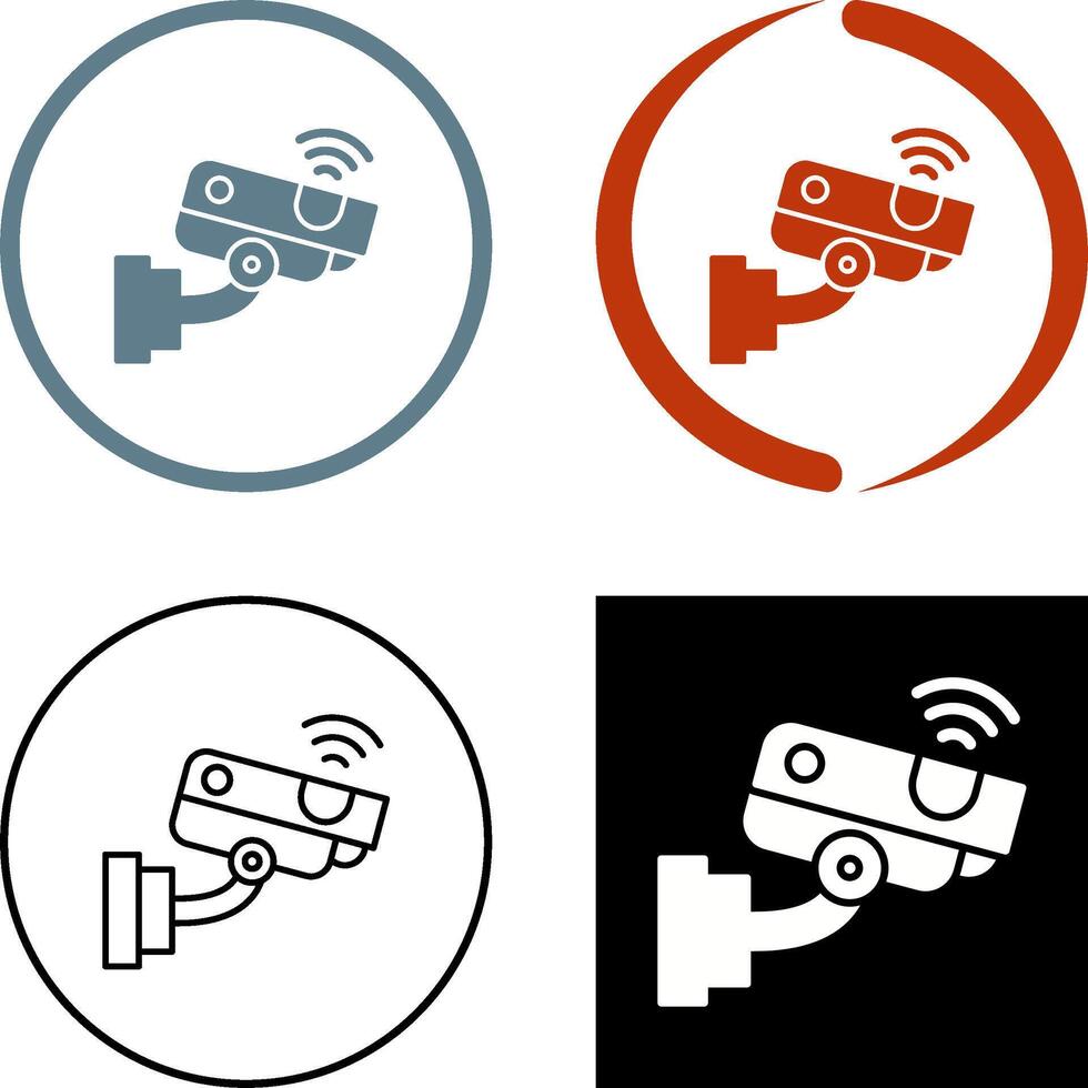 Cctv Icon Design vector