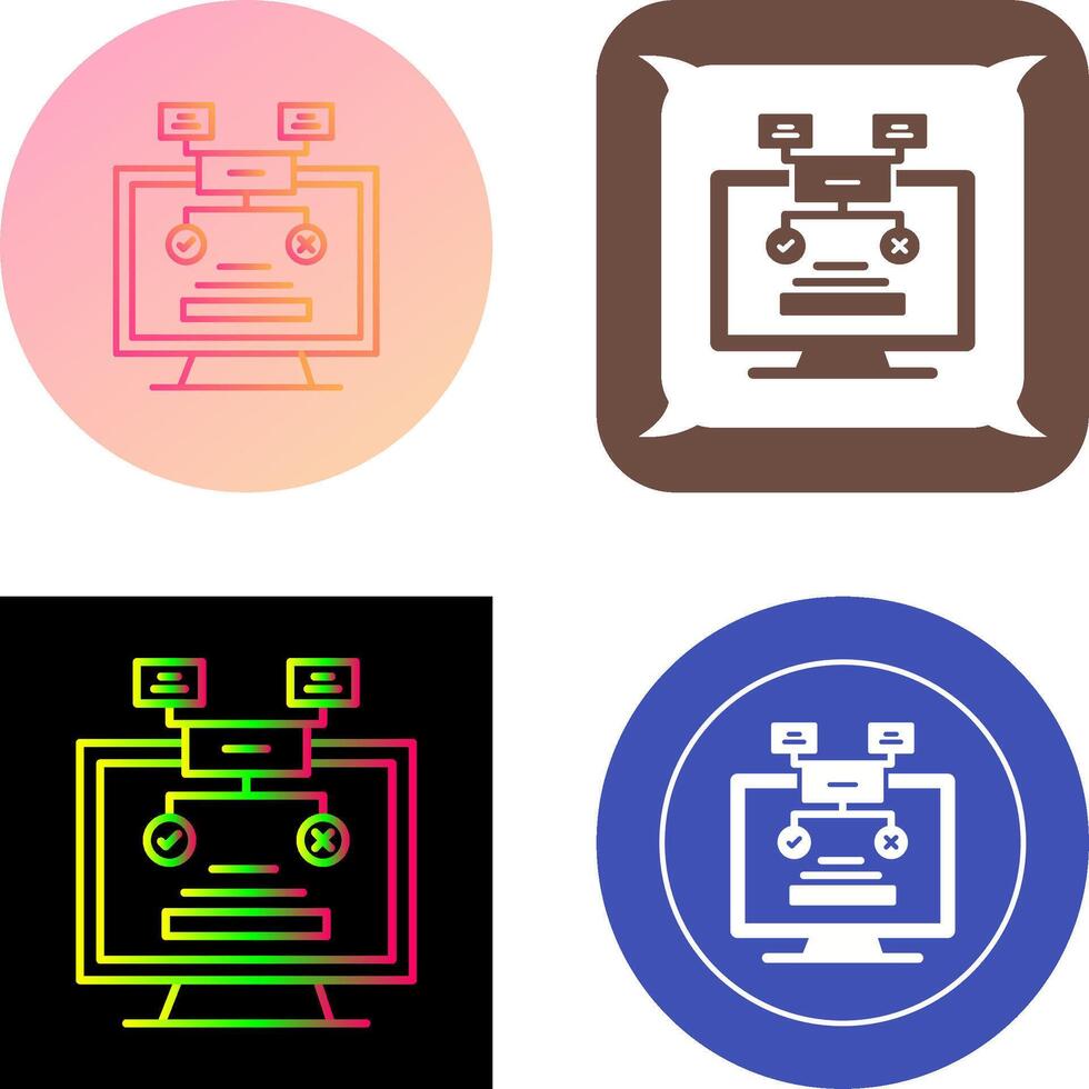 Methodology Icon Design vector
