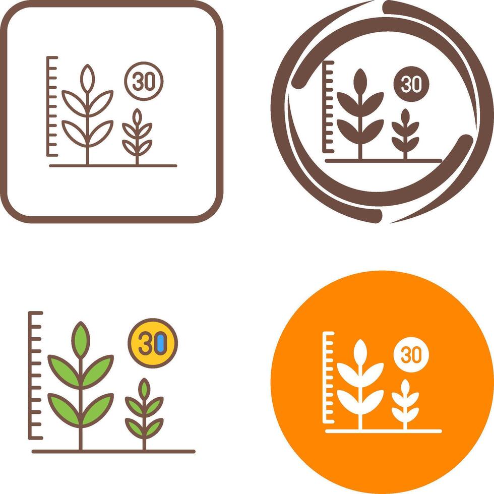 Growth Icon Design vector