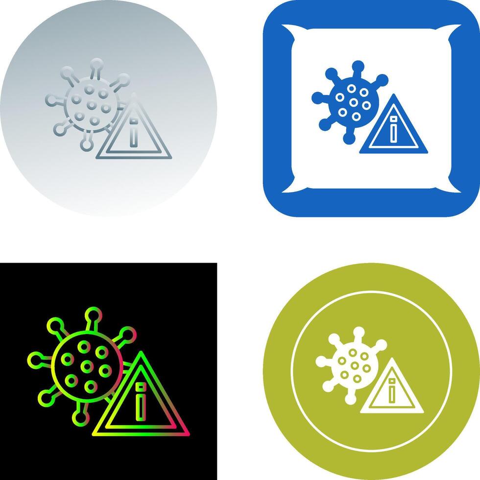 Coronavirus Icon Design vector