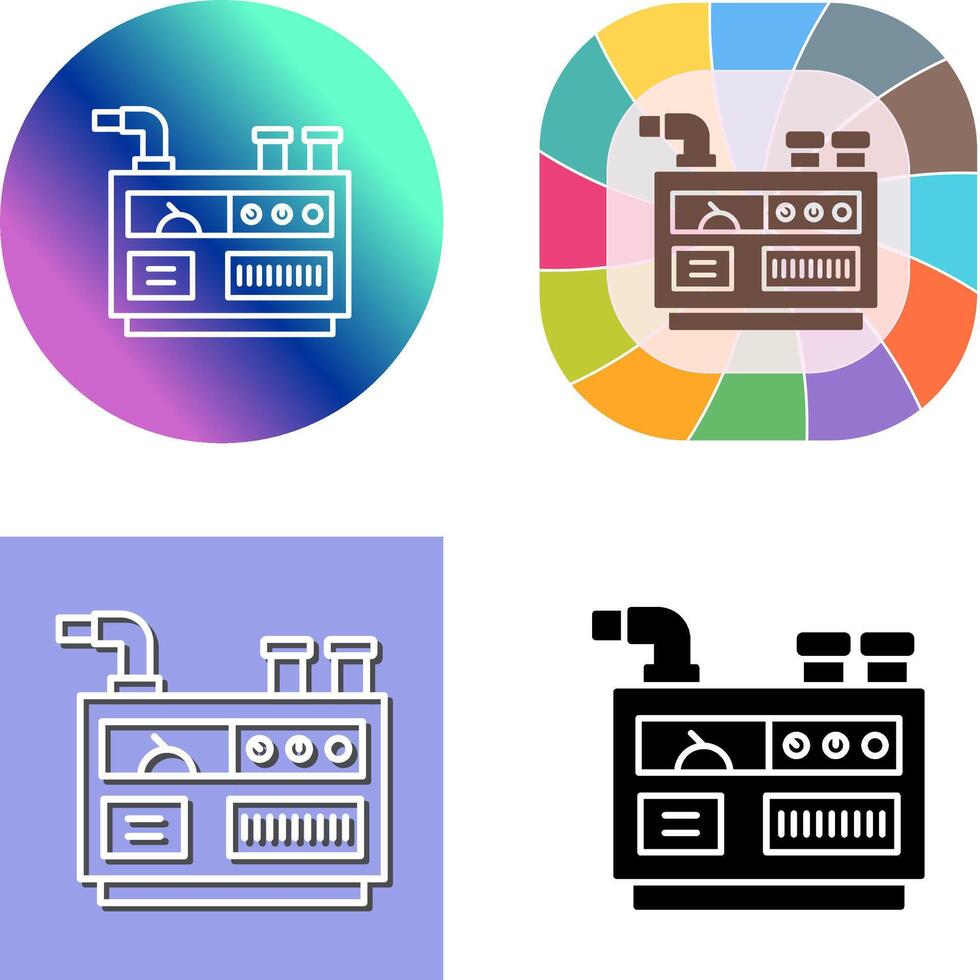 Generator Icon Design vector
