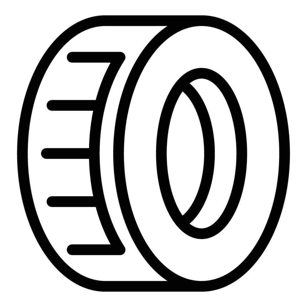 Waste management icon outline . Rubbish disposal vector