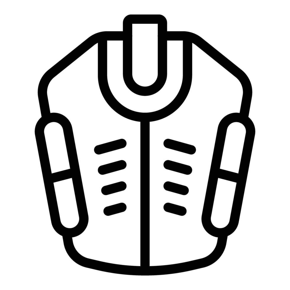 Gaming mouse icon outline . Videogame accessory vector