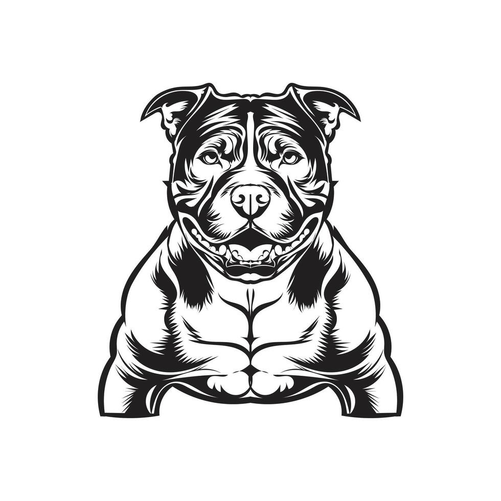 Cartoon puppy and dog Illustration template white background vector