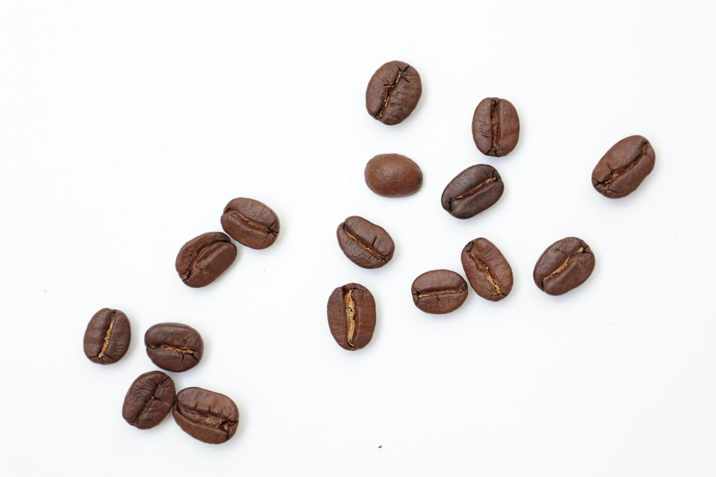 Coffee background, roasted coffee beans photo