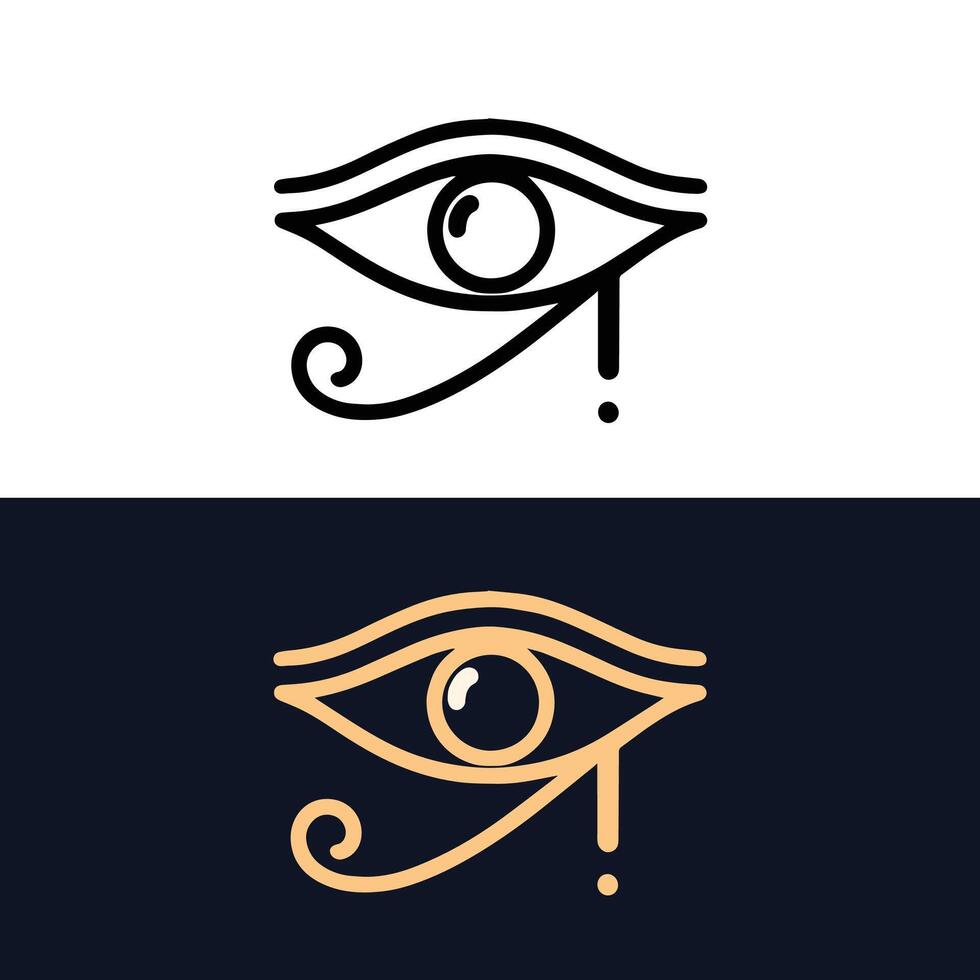 Eye of Horus vector