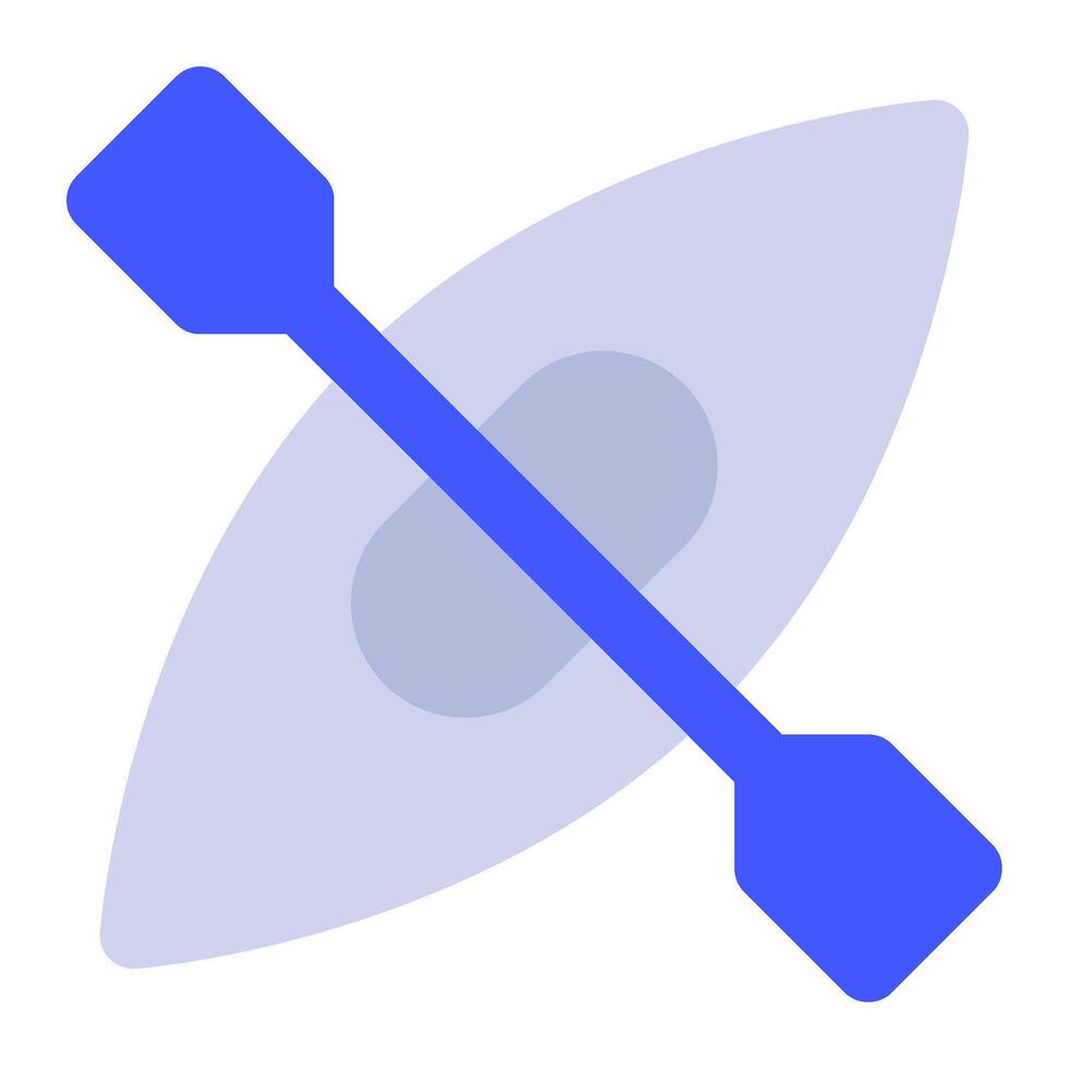 Canoe Paddle icon for web, app, infographic, etc vector