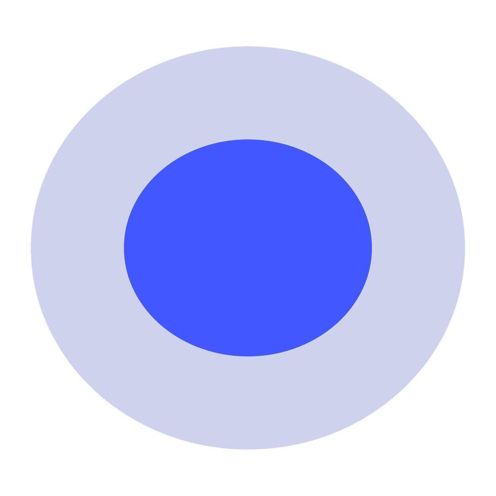 Disc Golf Frisbee icon for web, app, infographic, etc vector
