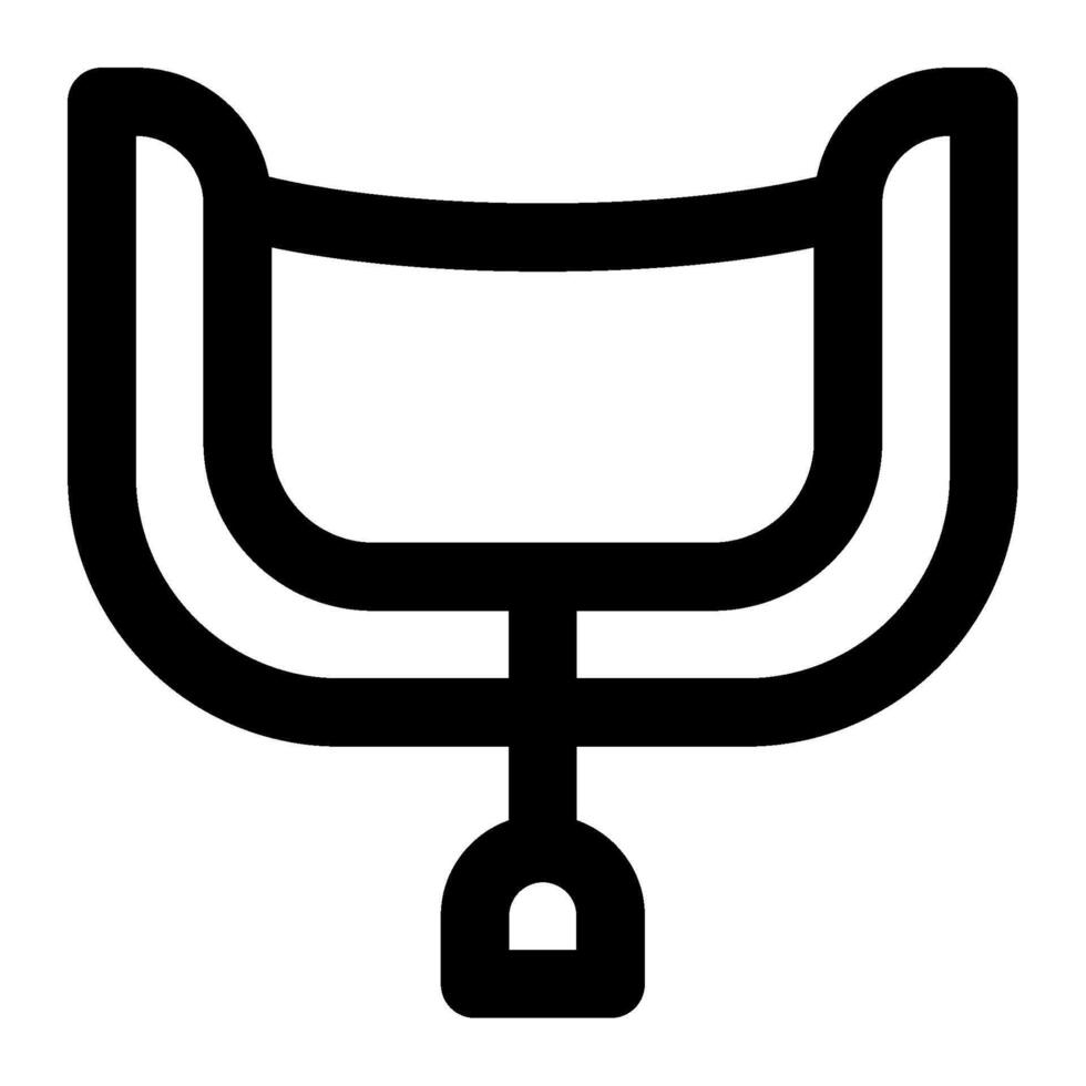 Equestrian Saddle icon for web, app, infographic, etc vector