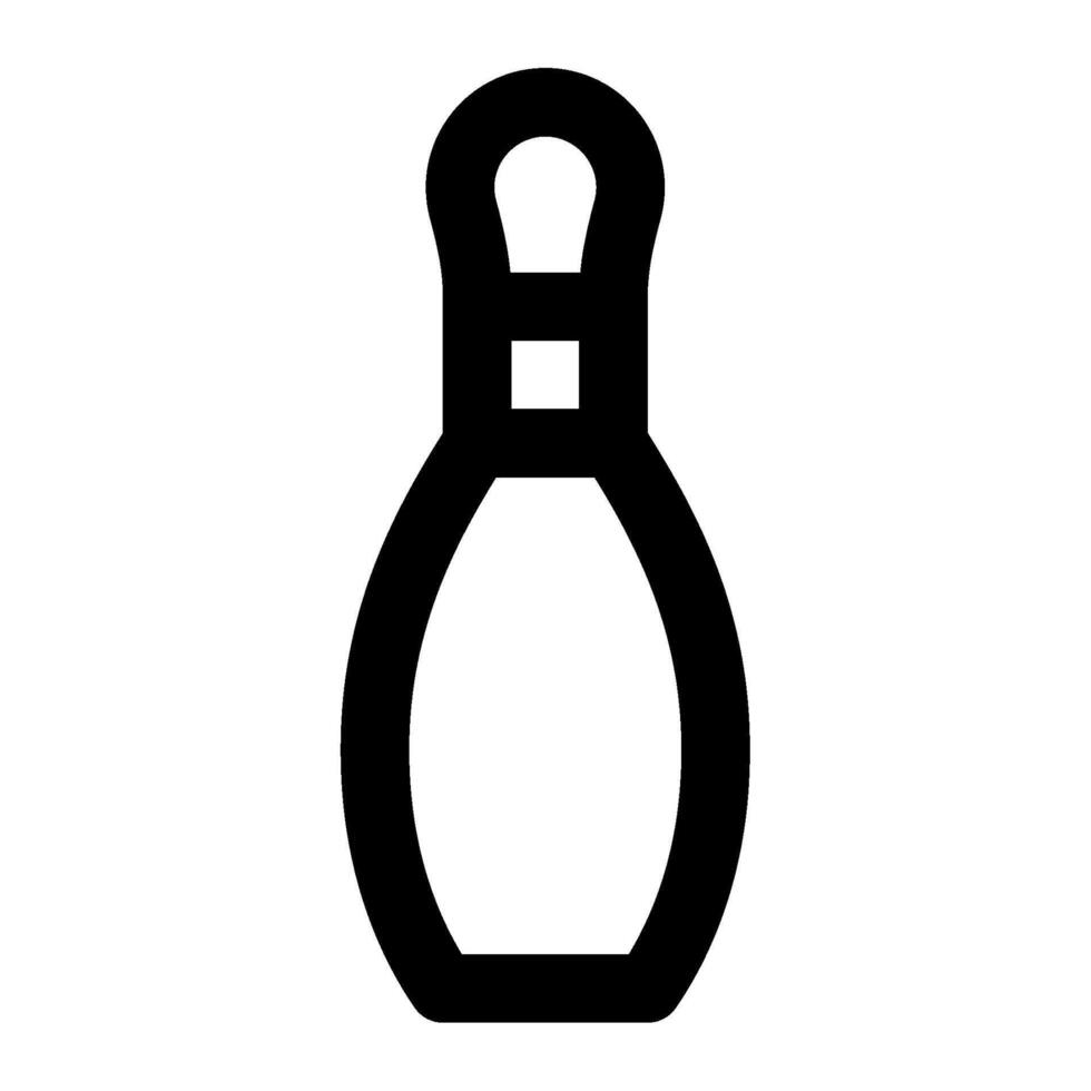 Bowling Pins icon for web, app, infographic, etc vector