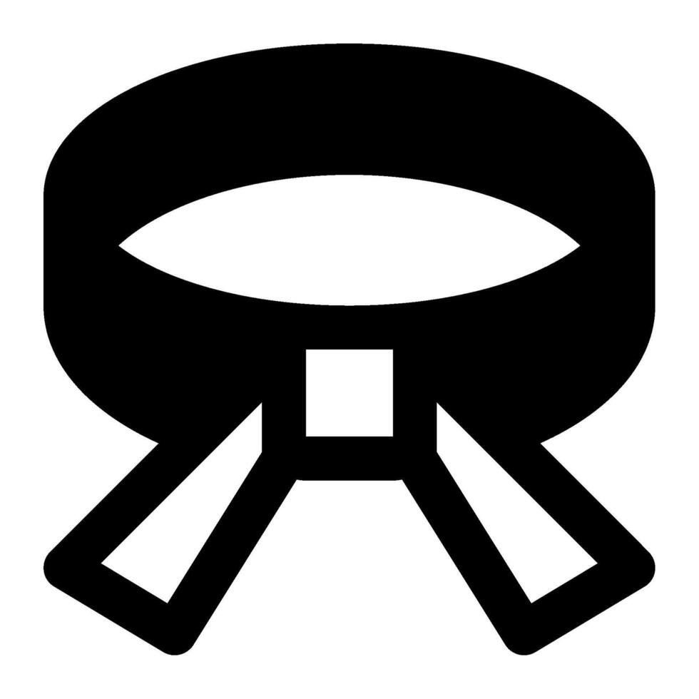 Martial Arts Belt icon for web, app, infographic, etc vector