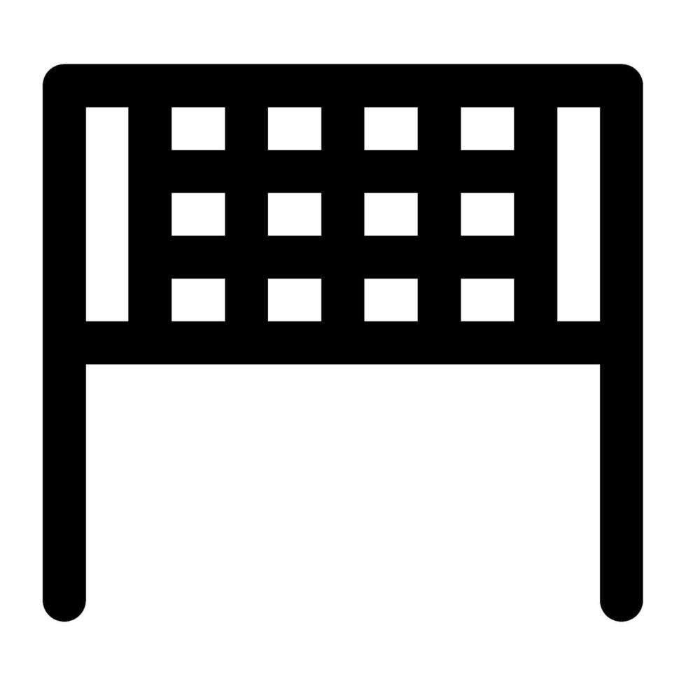 Volleyball Net icon for web, app, infographic, etc vector