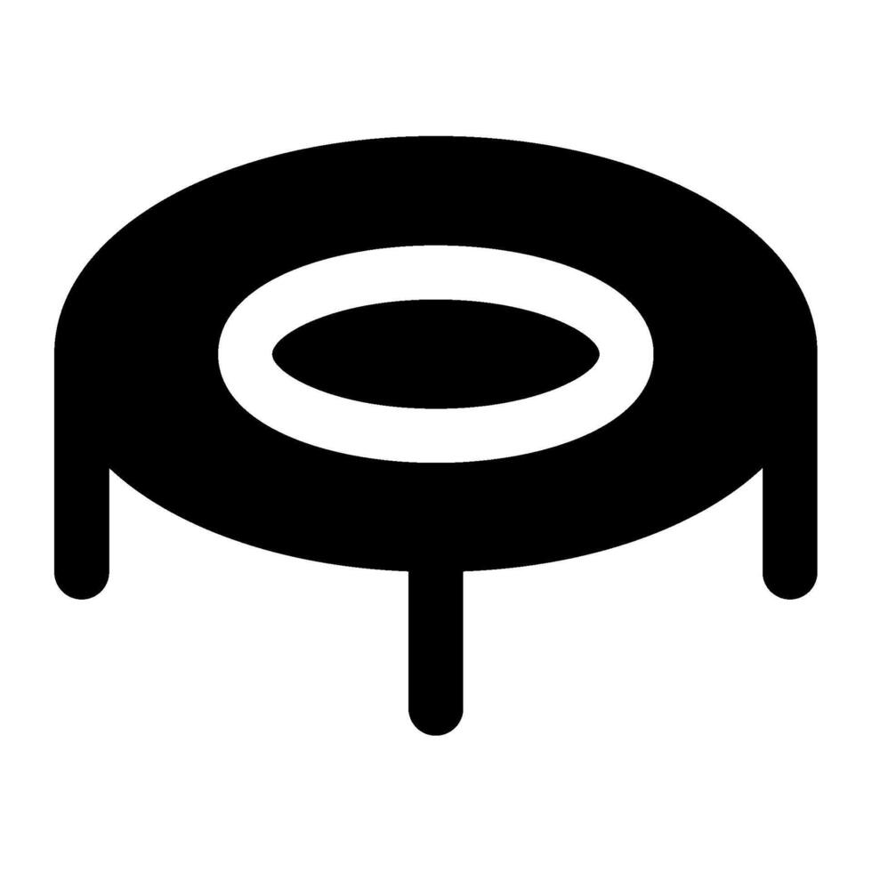 Trampoline icon for web, app, infographic, etc vector