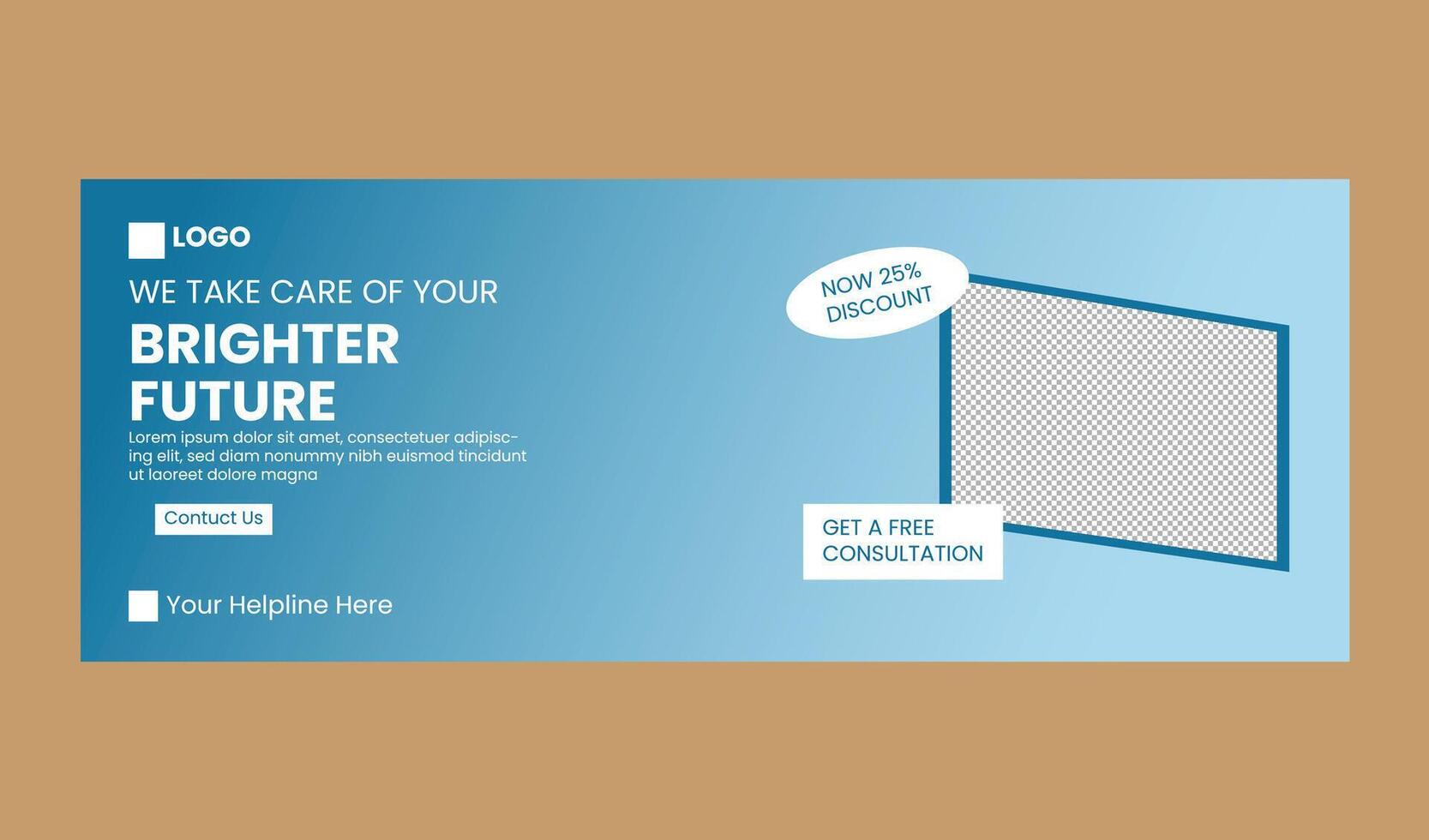 Web Banner Template vector