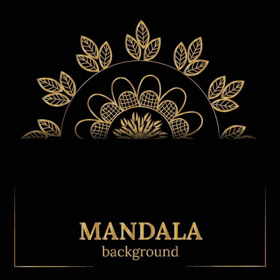 MANDALA BACKGROUND DESIGN vector