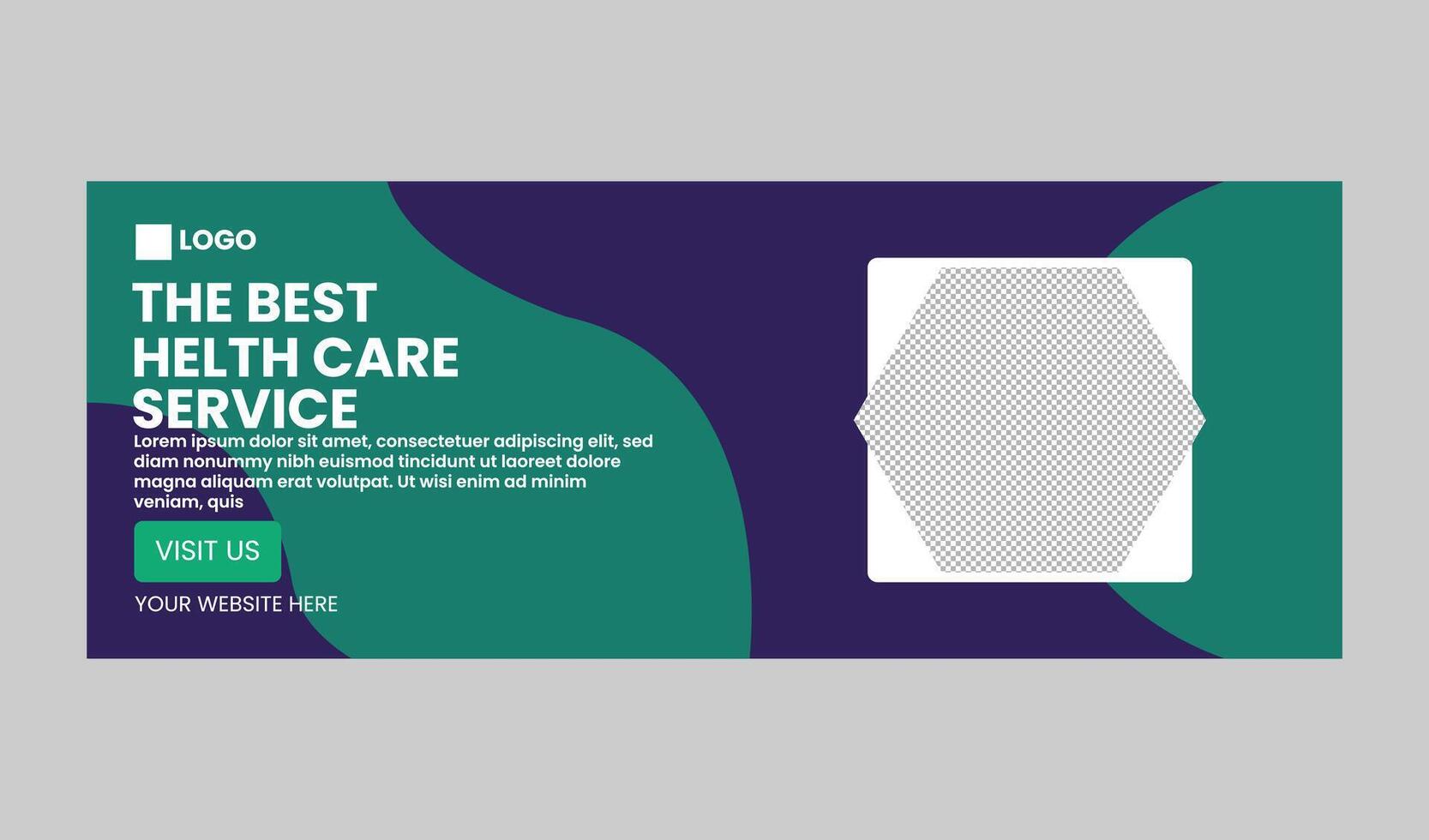 Web banner template vector
