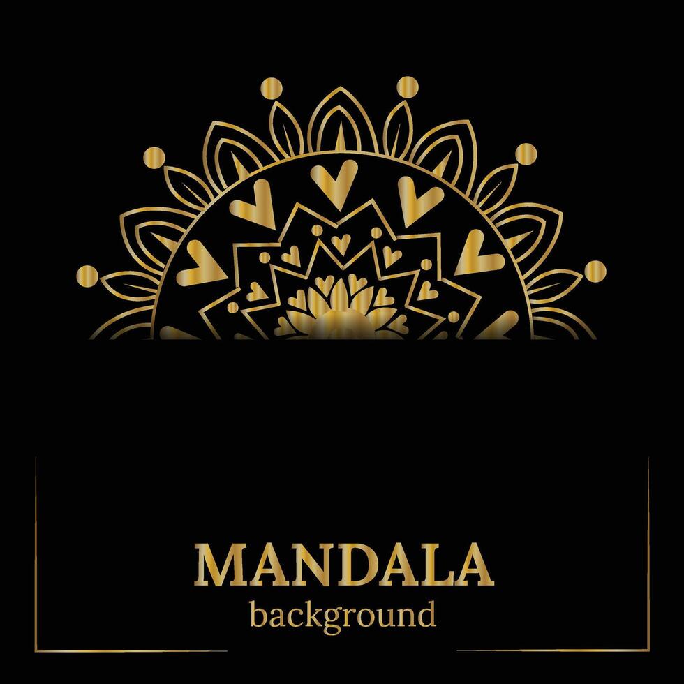 MANDALA BACKGROUND DESIGN vector