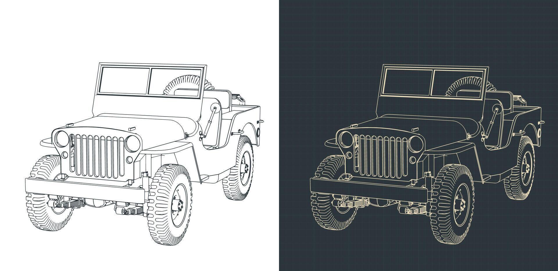 All terrain vehicle vector