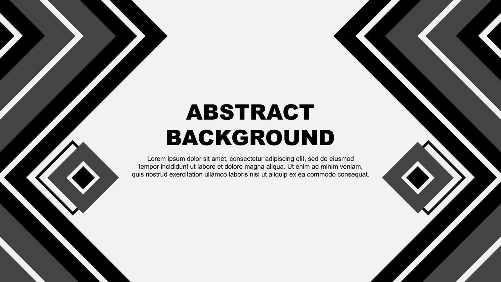 Abstract Black Background Design Template. Abstract Banner Wallpaper Illustration. Black Design vector