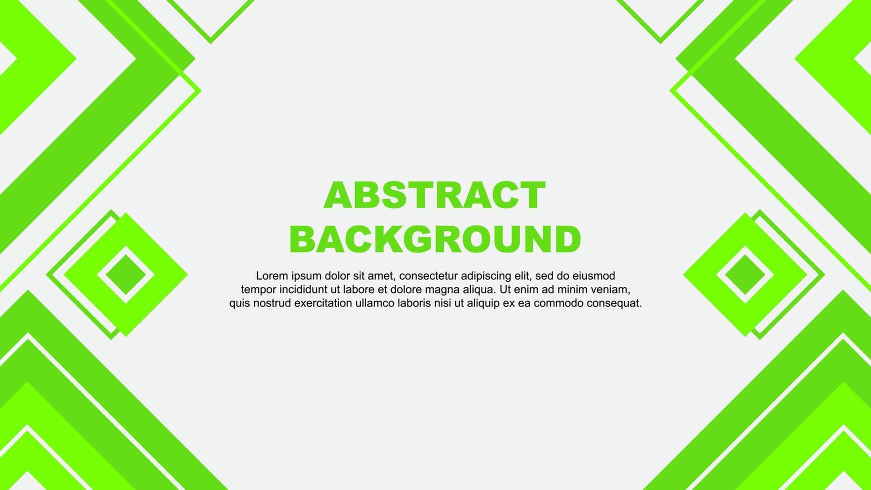 Abstract Background Design Template. Abstract Banner Wallpaper Illustration. Light Green Background vector