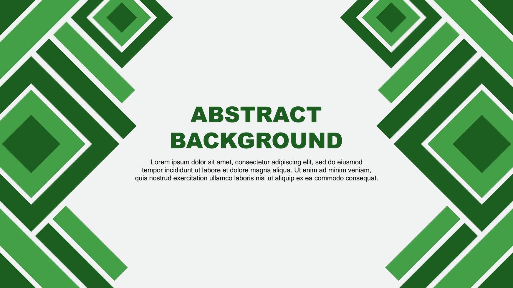 Abstract Green Background Design Template. Abstract Banner Wallpaper Illustration. Green vector