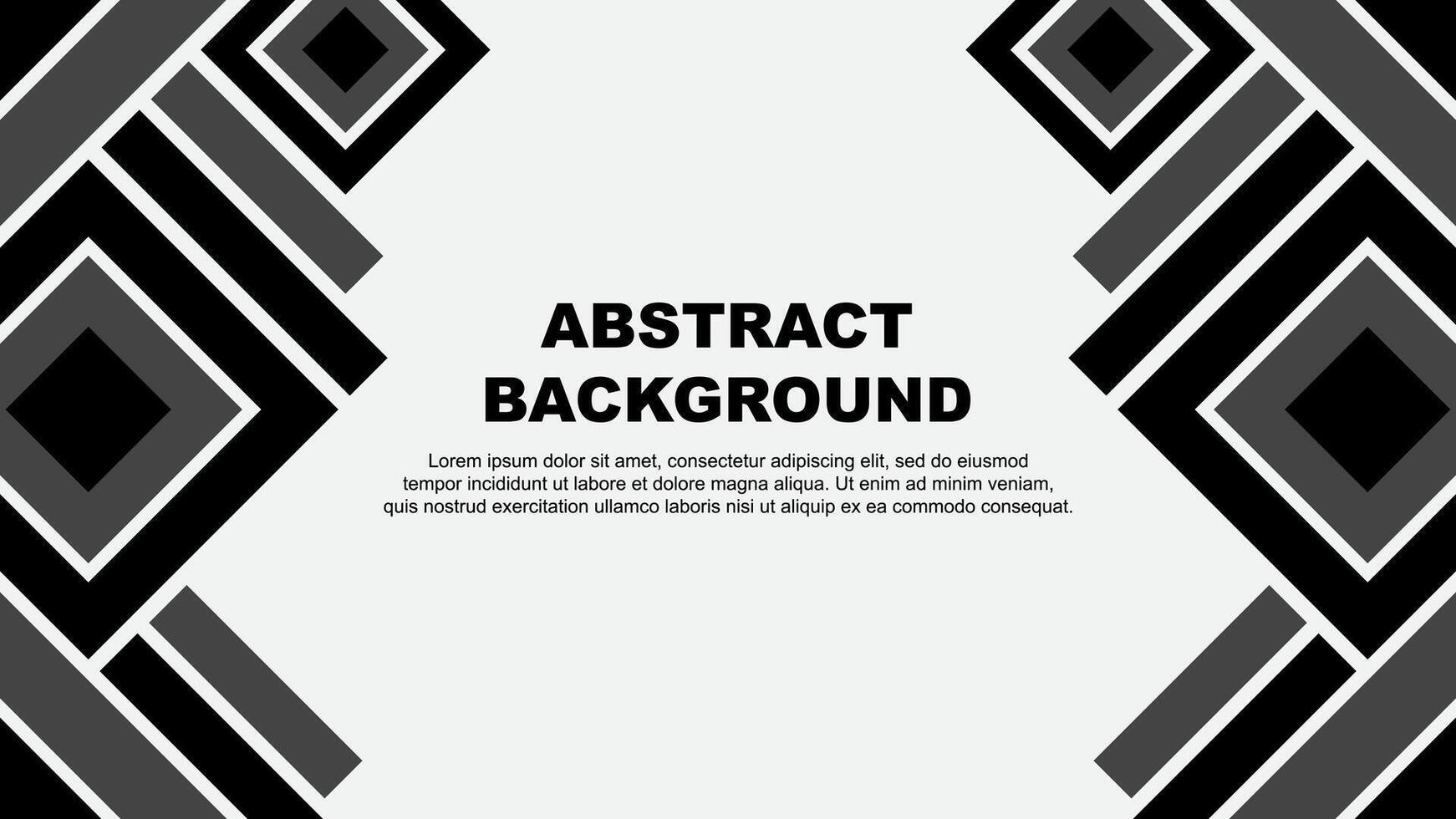 Abstract Black Background Design Template. Abstract Banner Wallpaper Illustration. Black vector