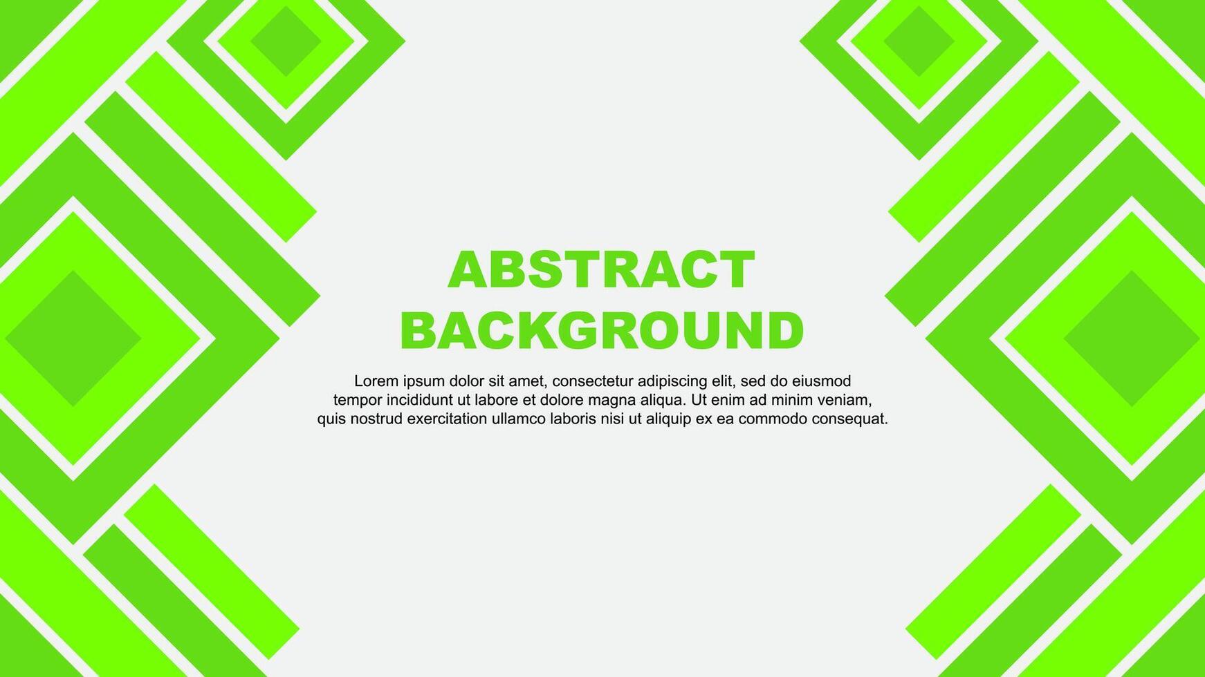 Abstract Background Design Template. Abstract Banner Wallpaper Illustration. Light Green vector