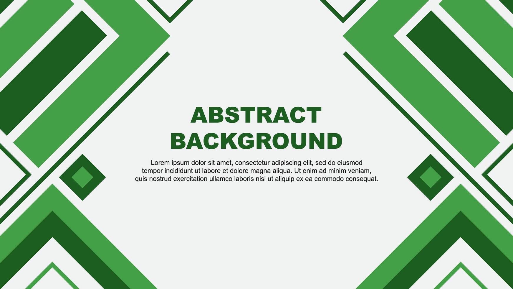 Abstract Green Background Design Template. Abstract Banner Wallpaper Illustration. Green Flag vector
