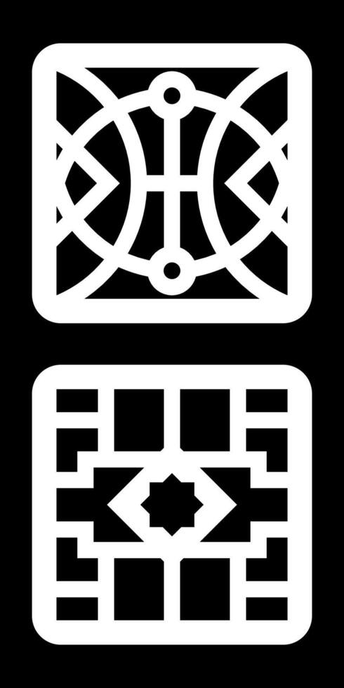 simple geometric pattern for background, decoration, panel, and CNC cutting vector