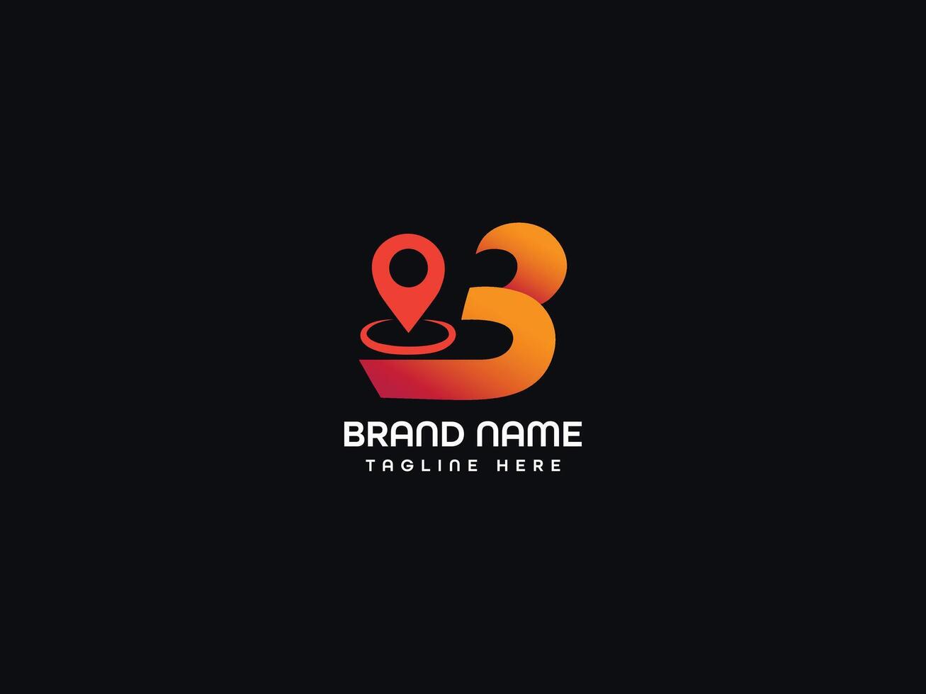 Letter B wireless logo design vector