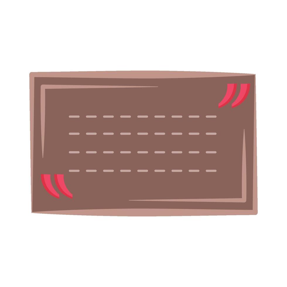 illustration of quote box vector