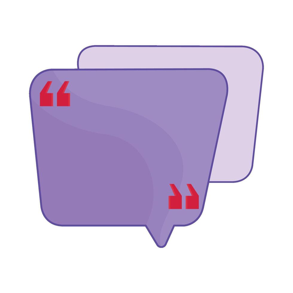 illustration of quote vector