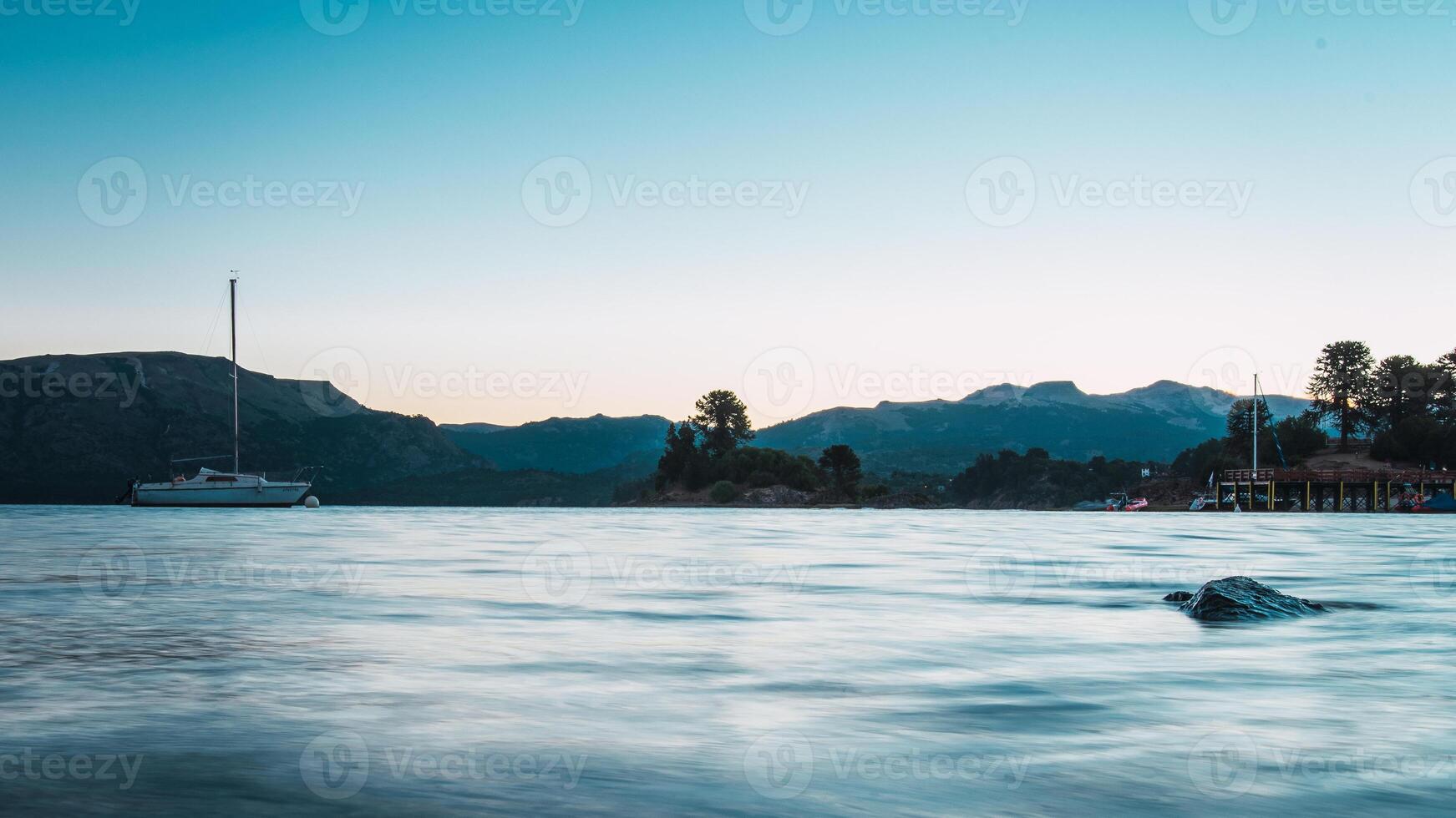 enigmatic silky lake photo