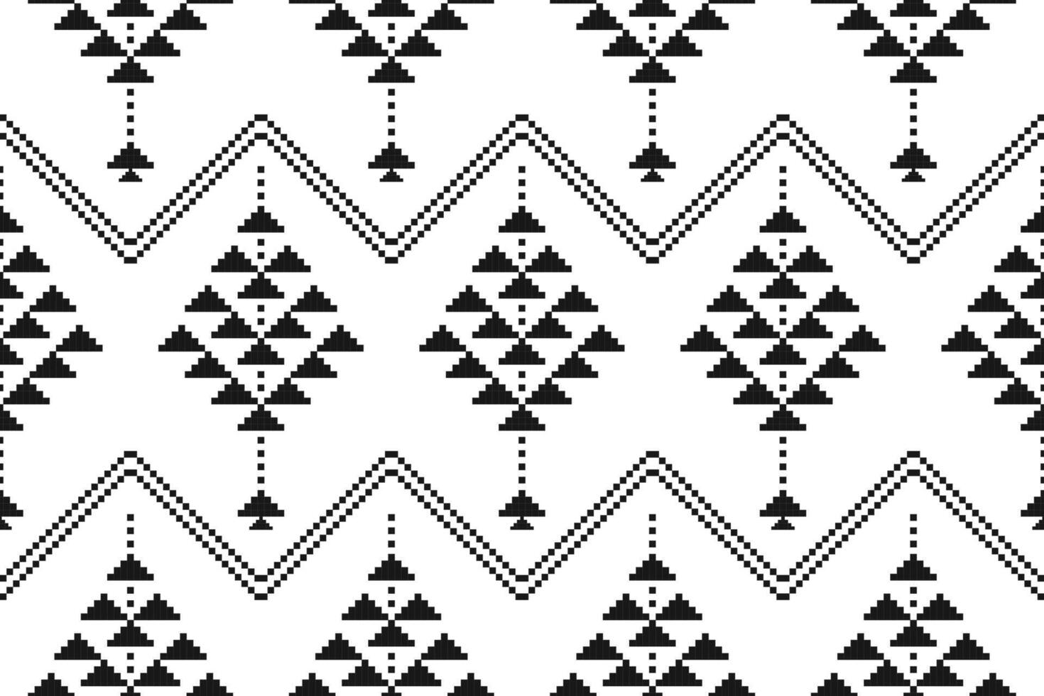 Fabric Mexican style. Geometric ethnic seamless pattern in tribal. Aztec art ornament print. Design for background, wallpaper, illustration, fabric, clothing, carpet, textile, batik, embroidery. vector