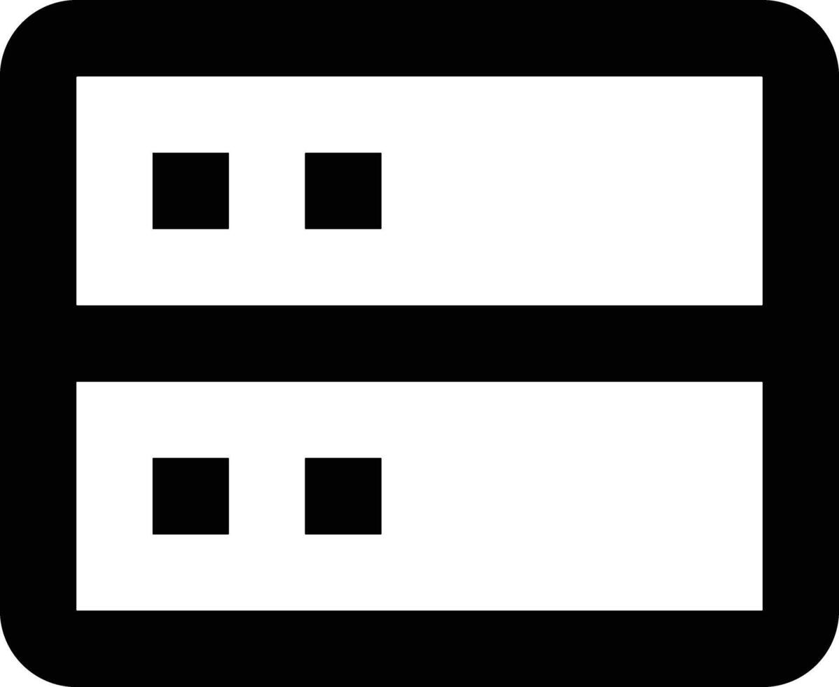 Storage data icon symbol image for database illustration vector