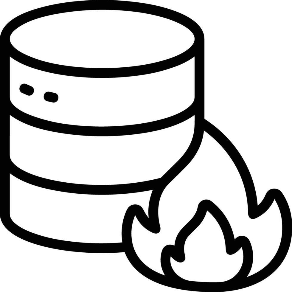 Storage data icon symbol image for database illustration vector