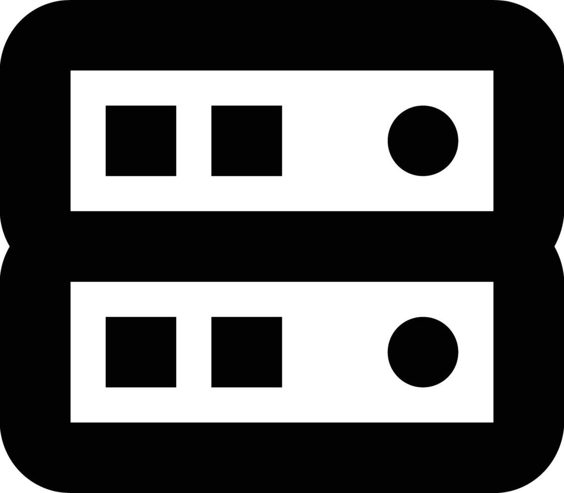 Storage data icon symbol image for database illustration vector
