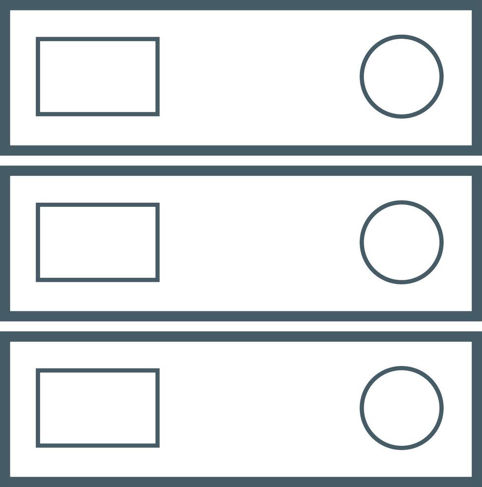 Storage data icon symbol image for database illustration vector