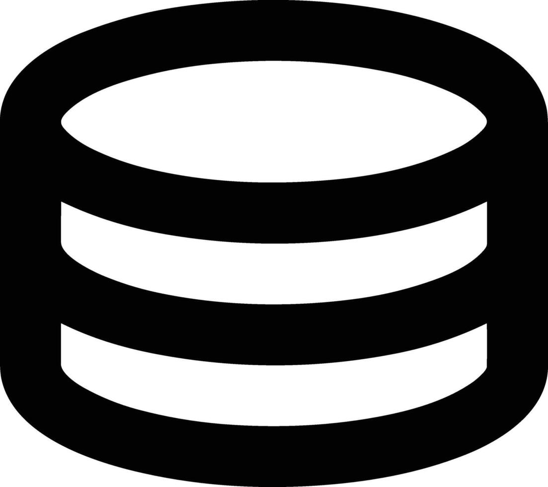 Storage data icon symbol image for database illustration vector