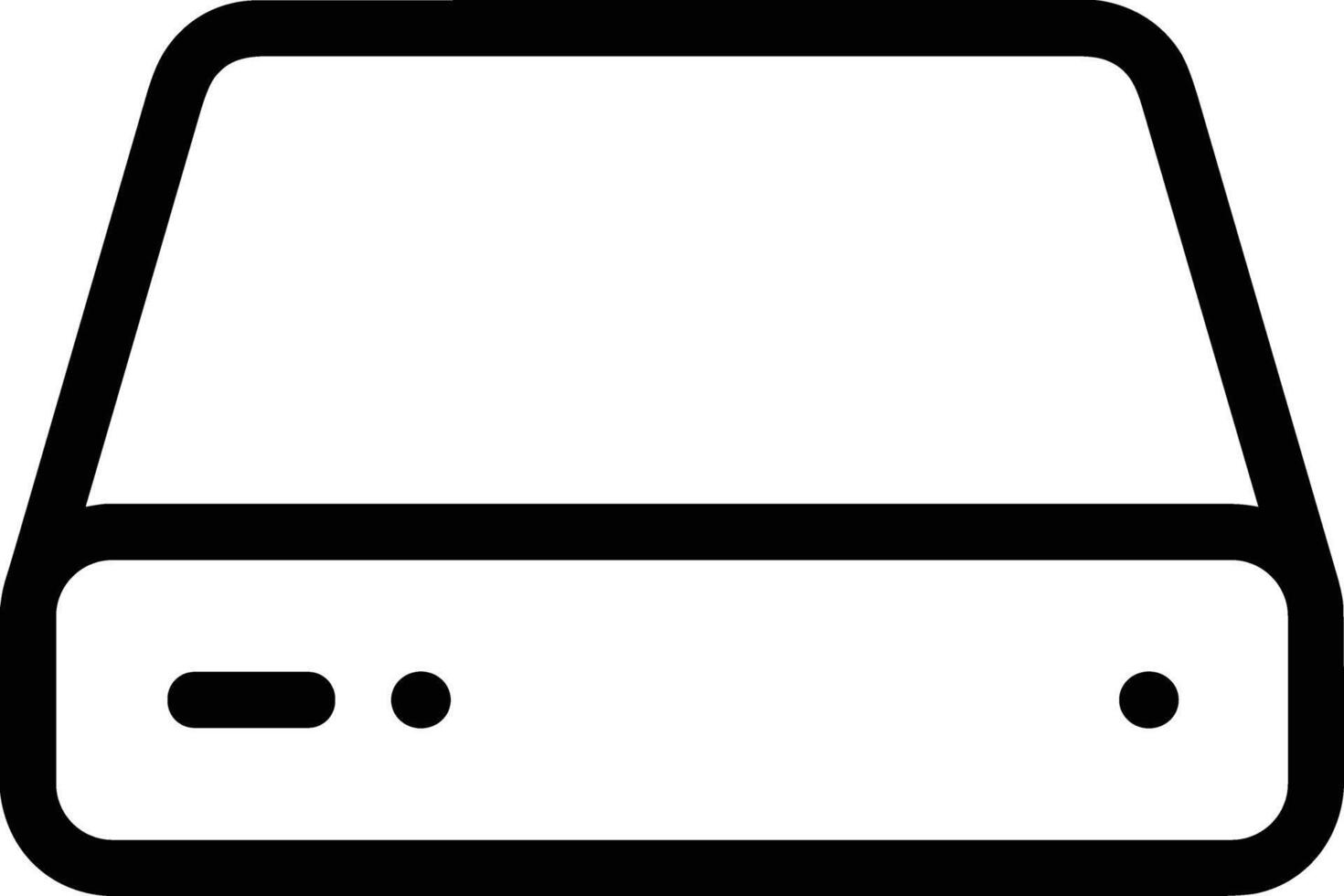 Storage data icon symbol image for database illustration vector
