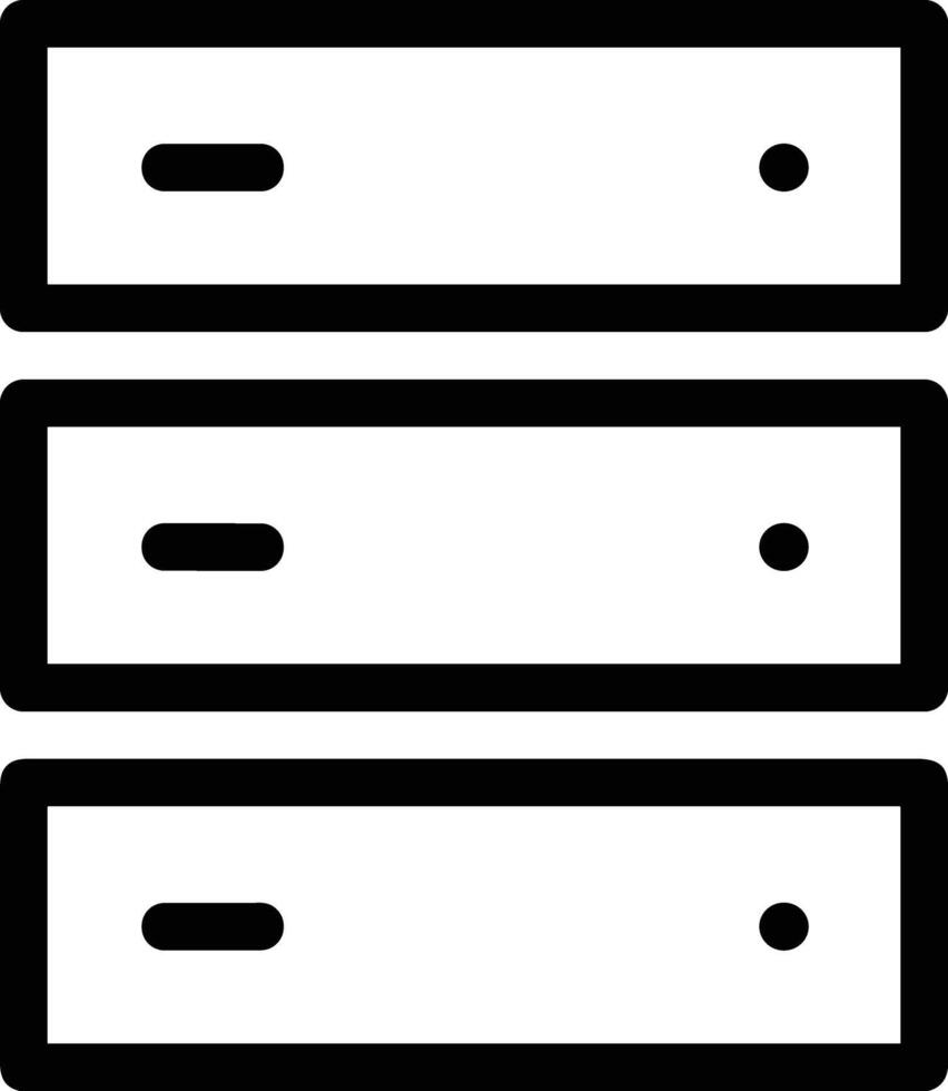 Storage data icon symbol image for database illustration vector