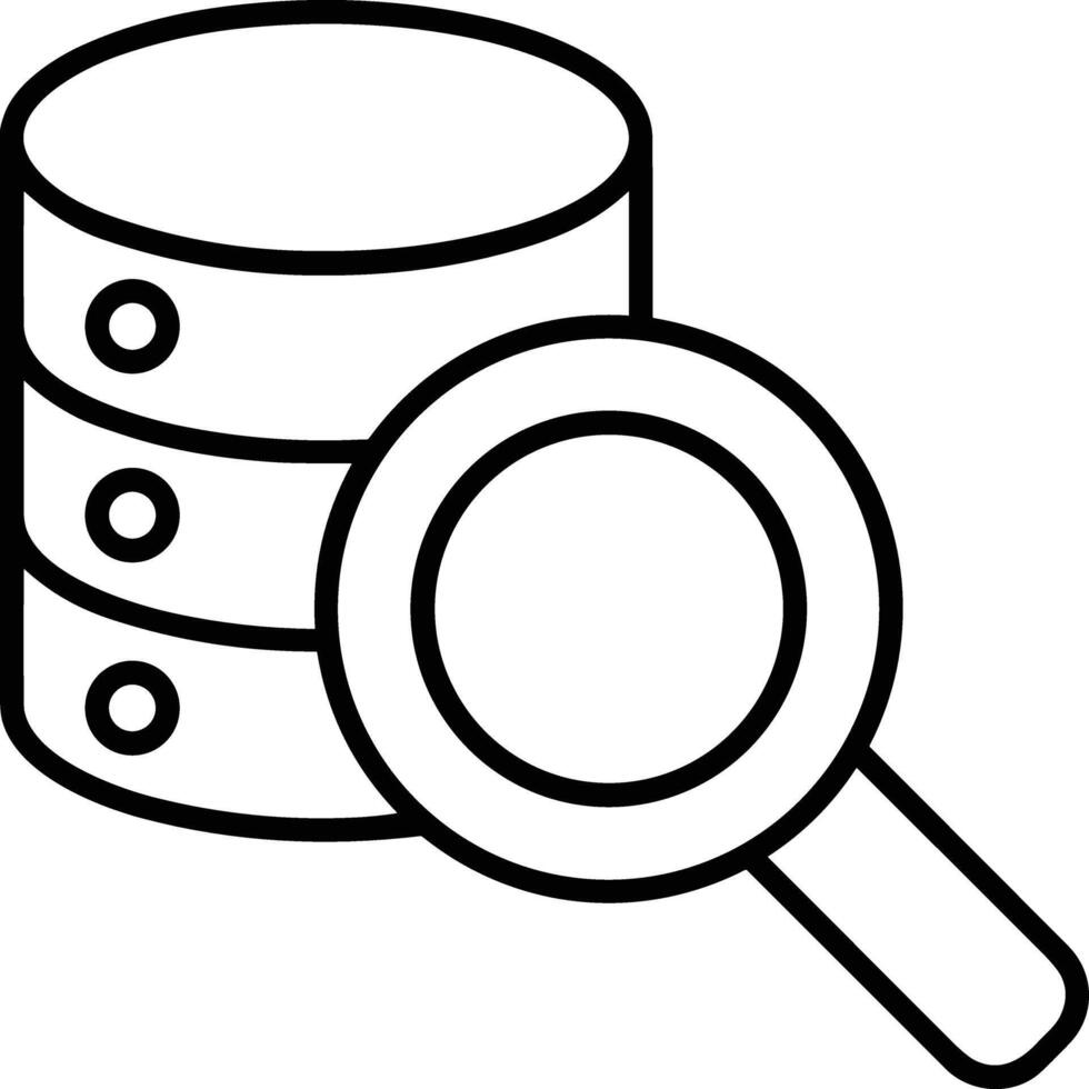 Storage data icon symbol image for database illustration vector