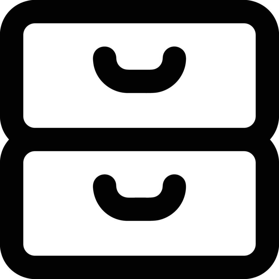 Storage data icon symbol image for database illustration vector