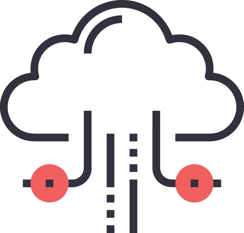 Storage data icon symbol image for database illustration vector
