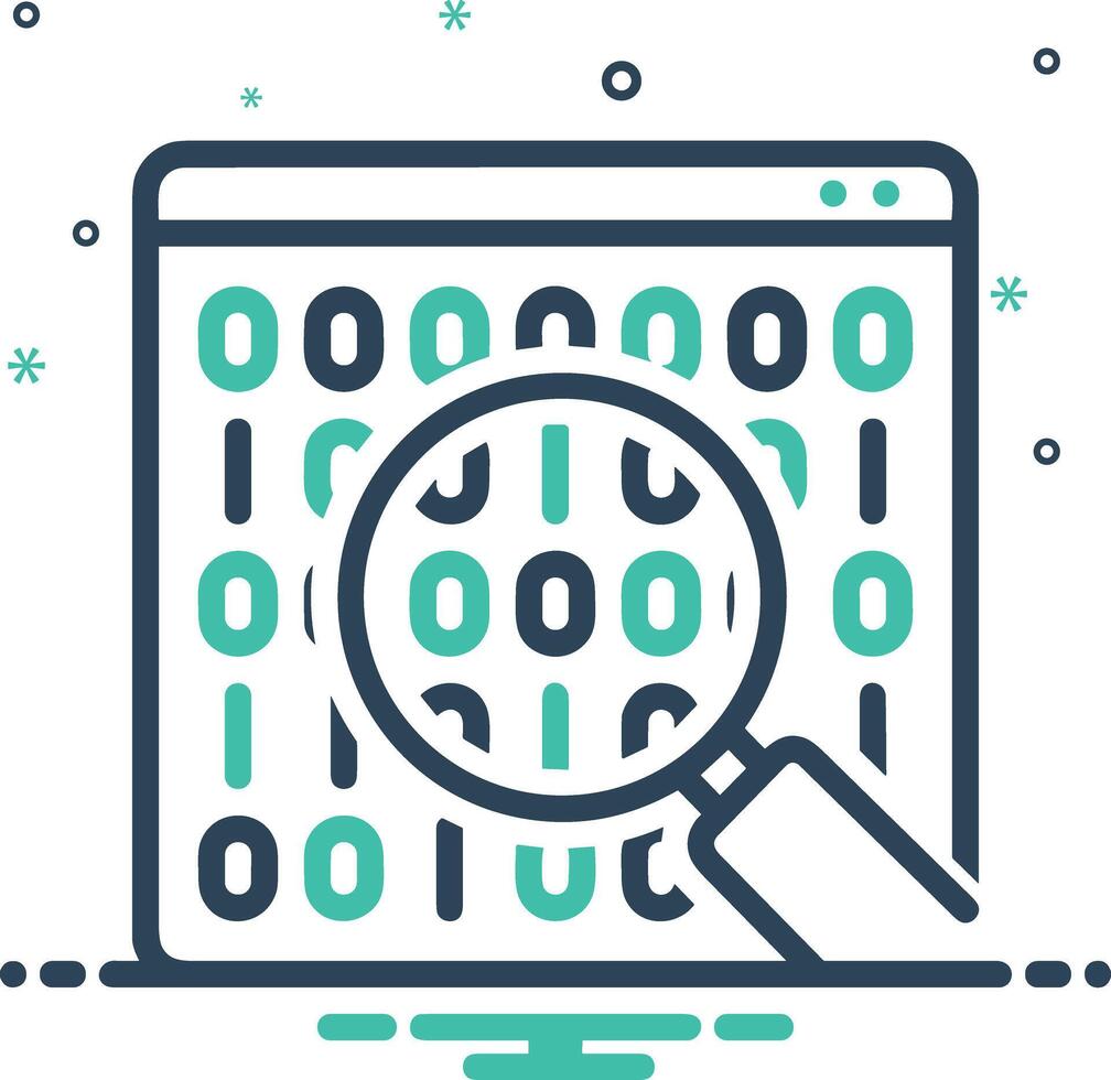 Storage data icon symbol image for database illustration vector