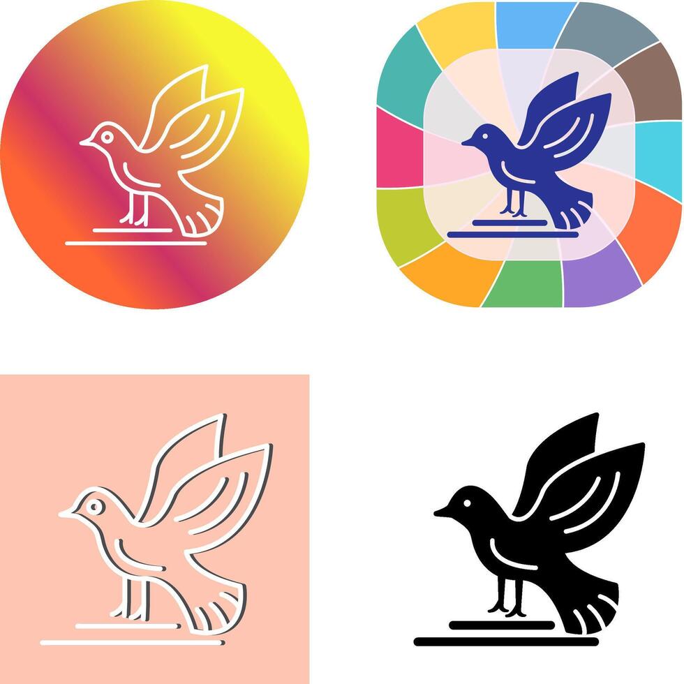 Bird Icon Design vector