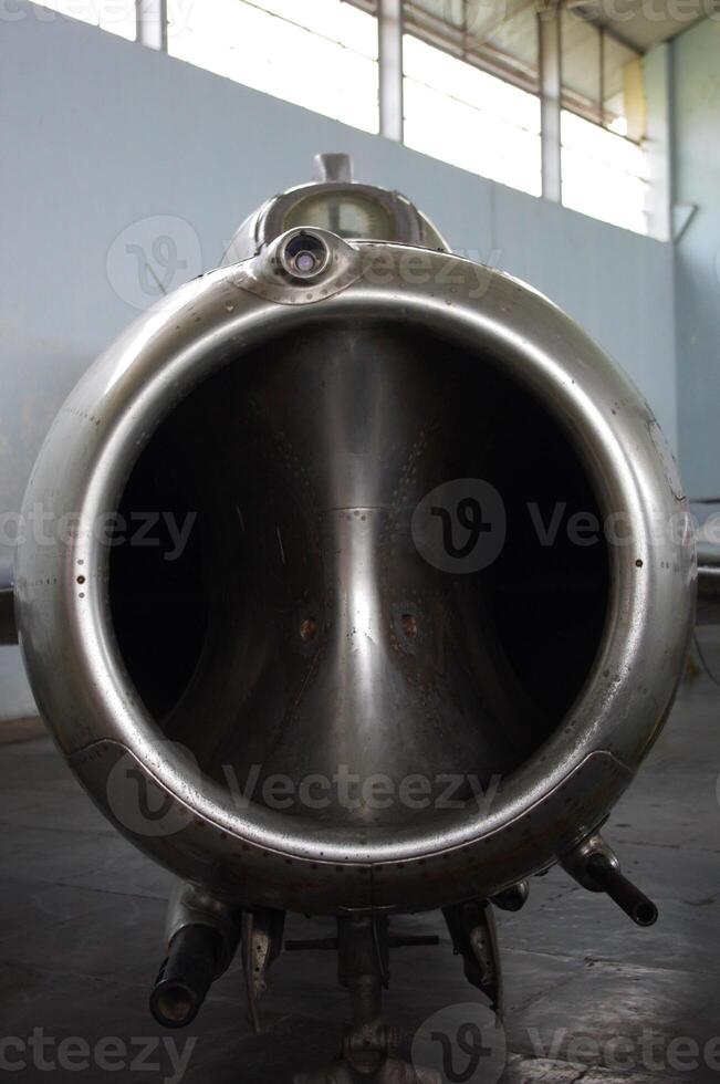 Photo of MIG 15 engine air intake