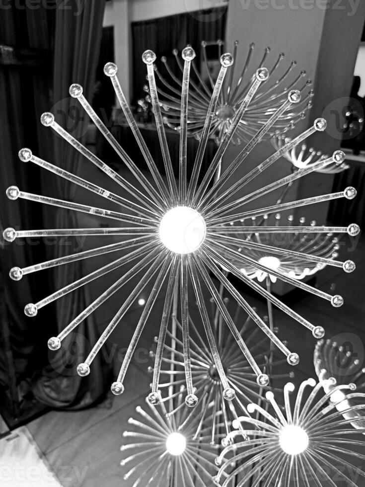 Decorative lamp looks like the sunray photo